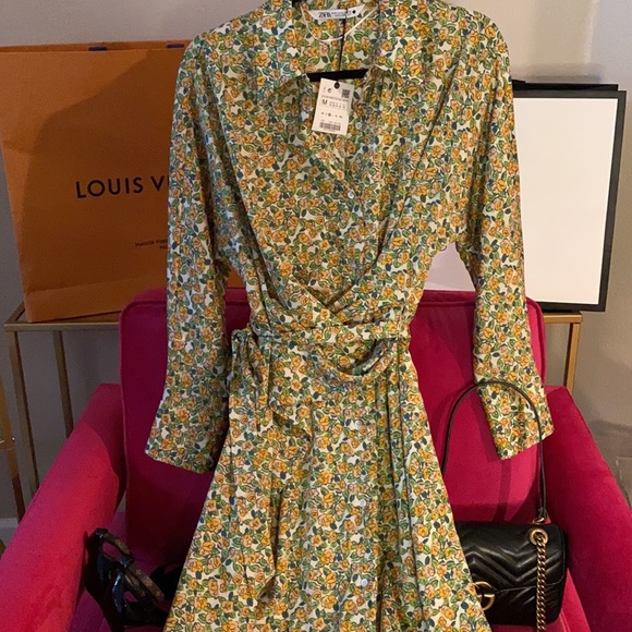 Zara complete button down maxi shirt dress… - Picture 13 of 13